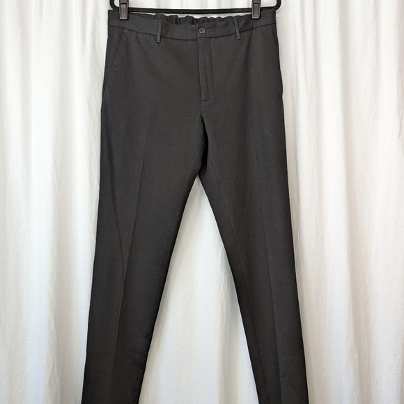 Mr Porter Incotex Black Slim Fit Slacks Size 52 - Picture 2 of 13